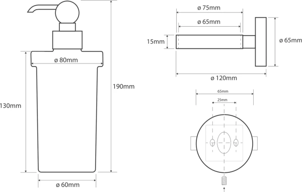 Дозатор для мыла Bemeta Retro 144209018