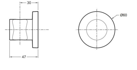 держатель для ручного душа jacob delafon modulo 8466d-cp