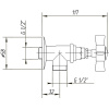 подключение для душевого шланга migliore princeton ml.prn-858.cscr