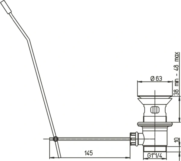 биде boheme vogue 945 подвесное, белое
