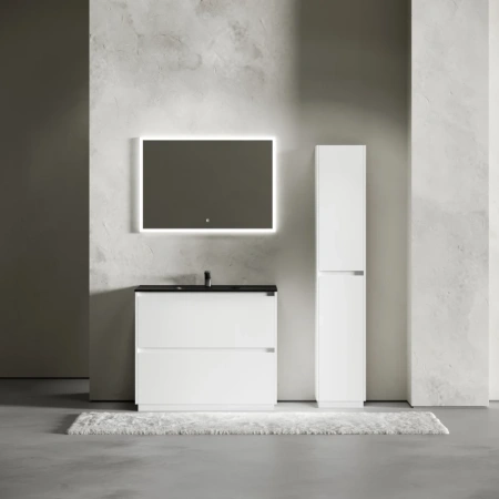 тумба под раковину sancos libra floor 100 lb100fw белый глянец тумба под раковину sancos libra floor 100 lb100fw белый глянец