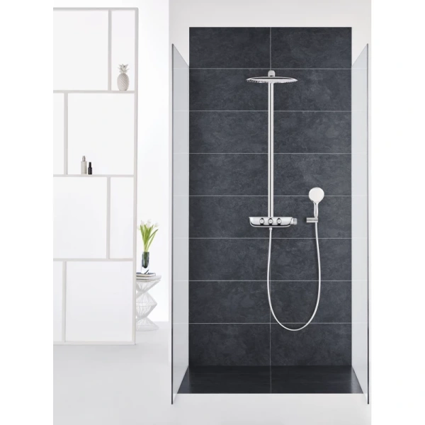 душевая система 361x220 мм мм grohe rainshower system smartcontrol 26250ls0