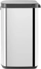 мусорное ведро brabantia bo 222948 7 л, полированная сталь