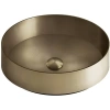 Раковина Gessi Gessi316 54601#726 накладная, Ø40 см, цвет Warm Bronze Brushed PVD