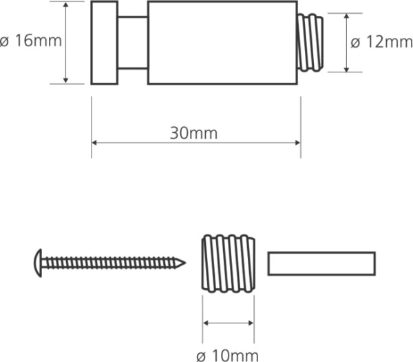 Крючок Bemeta Omega 104506092