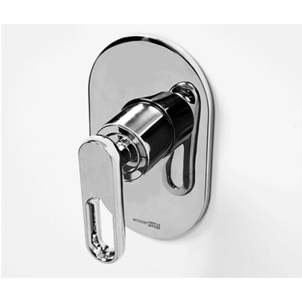 гигиенический душ со смесителем wasserkraft kammel a111856 цвет хром