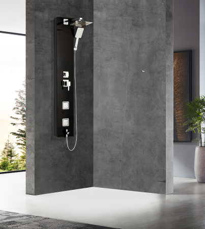 душевая панель weltwasser gl 14251 bl 10000001050 черная