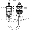 скрытая часть hansgrohe 13159180