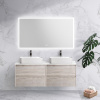 Зеркало BelBagno 140 SPC-GRT-1400-800-LED-TCH-WARM с подсветкой с подогревом с сенсорным выключателем