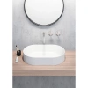 раковина gsi kube x 945811 накладная, 60x37 см, bianco lucido (белый глянец)
