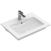 Раковина полувстраиваемая Villeroy & Boch Venticello 412460R1 alpin CeramicPlus