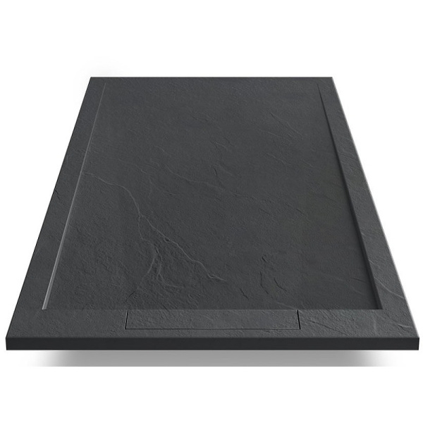 душевой поддон из искусственного камня vincea 160x90 vst-4srl9016a антрацит