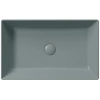 раковина gsi kube x 945304 накладная, 60x37 см, agave opaco (зеленый матовый)