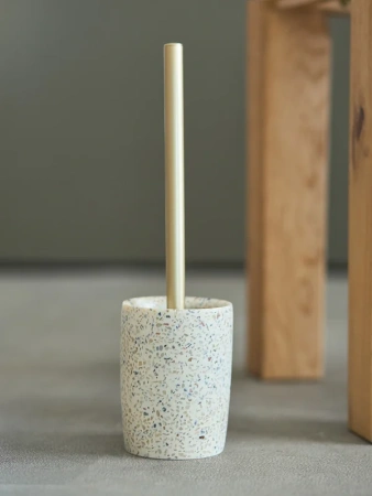 ёршик для унитаза bergenson bjorn mosaic bb0000930 светло-бежевый