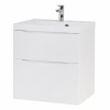 тумба под раковину belbagno marino 60 marino-h60-600-2c-so-bl-p подвесная bianco lucido