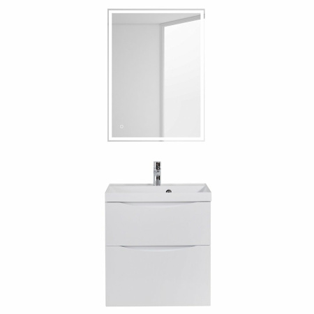 тумба под раковину belbagno marino 60 marino-h60-600-2c-so-bl-p подвесная bianco lucido