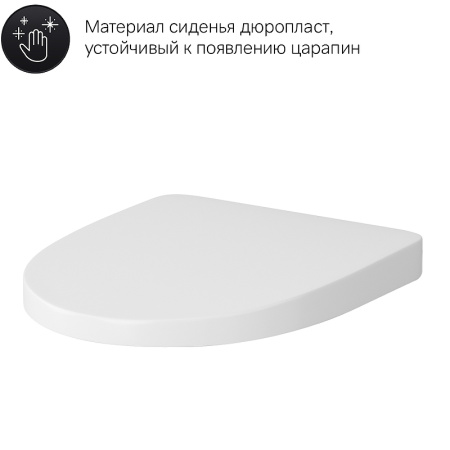 комплект унитаза с инсталляцией am.pm awe is47001.111738 с сиденьем микролифт и белой клавишей смыва