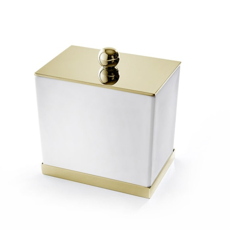 баночка универсальная 3sc mood deluxe mdw48agd, цвет белая матовая | золото