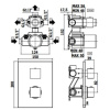 термостат для ванны paffoni level leq519cr/m