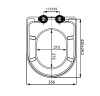 сиденье для унитаза iddis 001dpsei31 с микролифтом