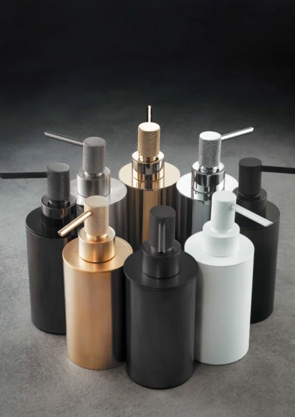 Дозатор для мыла Boheme Uno 10980-NB Никель брашированный