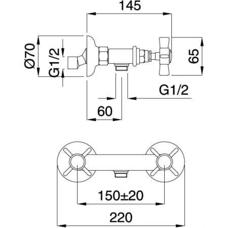 смеситель для душа migliore princeton ml.prn-846.cscr