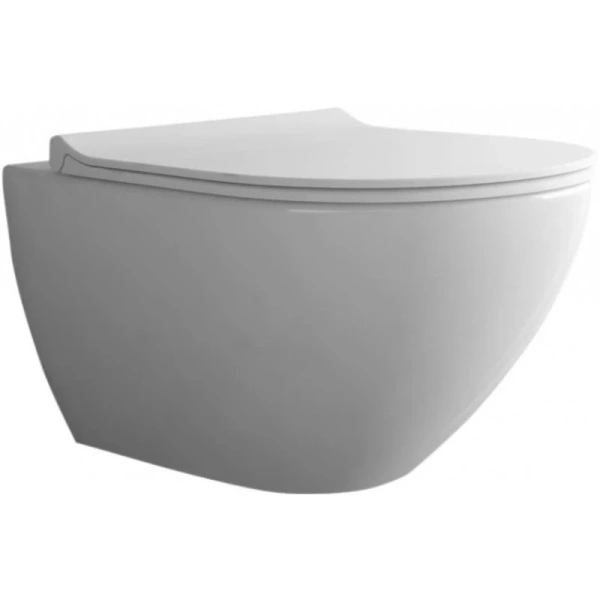комплект унитаза с инсталляцией berges novum rimless 043271 с сиденьем микролифт и белой клавишей смыва
