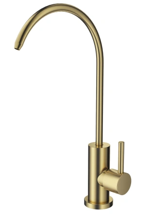 Смеситель для фильтрованной воды WONZON & WOGHAND, брашированное золото (WW-AE4587-BG)