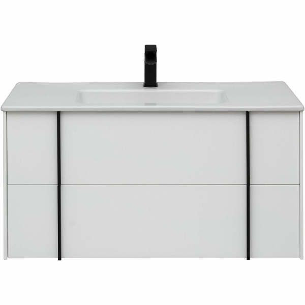 тумба под раковину allen brau reality 100 1.32007.wm подвесная белая матовая