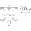 смеситель для ванны ideal standard a7238aa