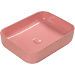 Раковина SantiLine SL-1051P накладная, 50x41 см, персиковая матовая