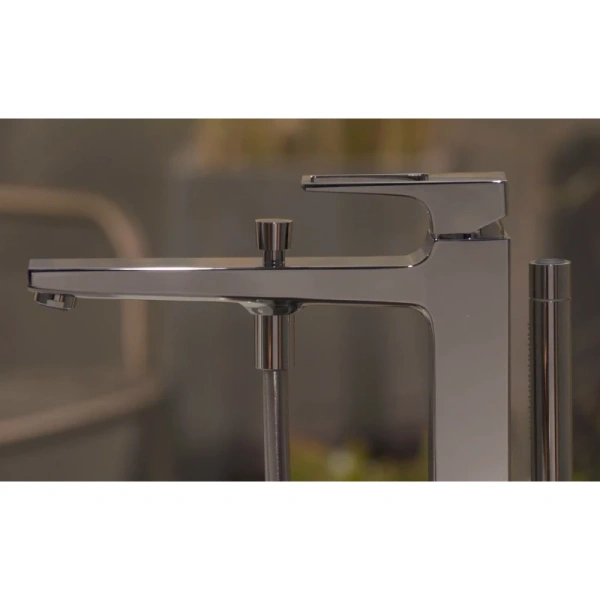 смеситель напольный для ванны hansgrohe metropol 74532000