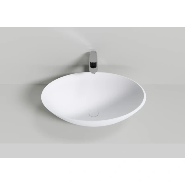 раковина накладная nt bagno milano nt401, 60х40х15,5 см