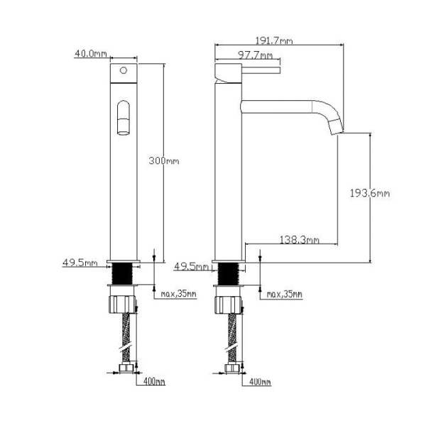 смеситель для раковины nt bagno silio h nt4211h