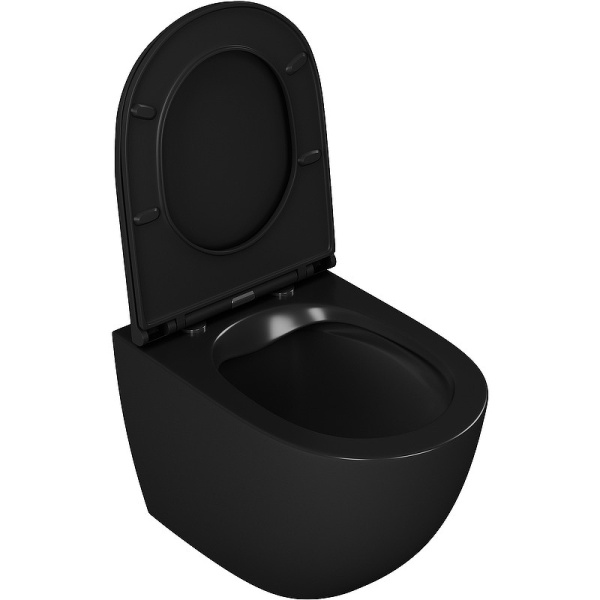 комплект унитаза с инсталляцией d&k matrix ds1392502 черный с сиденьем микролифт и черной клавишей смыва