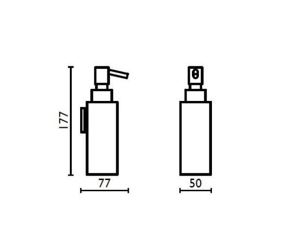 Дозатор для жидкого мыла Bagno & Associati Quattro QU72751