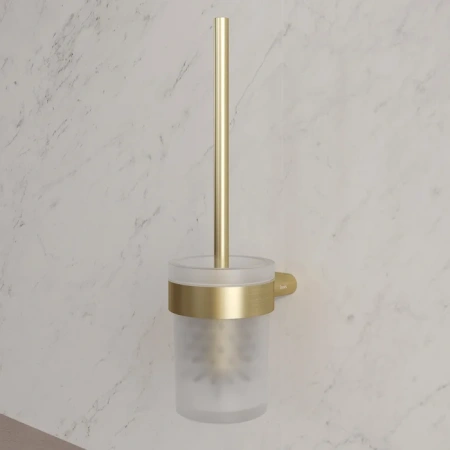 ёршик для унитаза iddis petite petg0sgi47 золото матовое