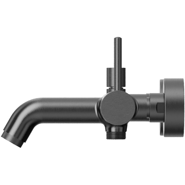 смеситель для ванны whitecross y gunmetal y1230gm оружейная сталь