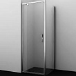 Душевой уголок WasserKRAFT Berkel 90х100 48P18 профиль хром, стекло прозрачное