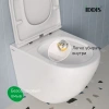 унитаз подвесной iddis blanco q blqndsei25 безободковый, с микролифтом