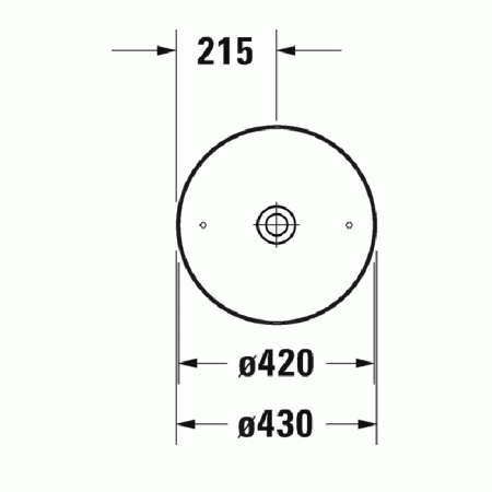 накладная раковина в ванную duravit cape cod 2328430000