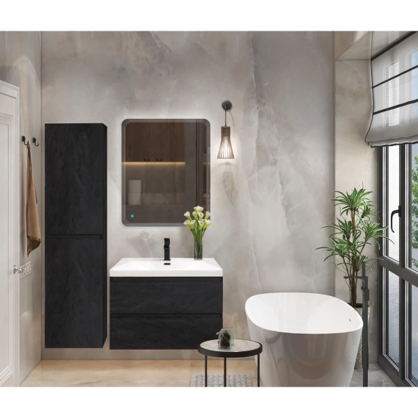 шкаф пенал cezares molveno 40 molveno-1600-2a-sc-nr подвесной nero шкаф пенал cezares molveno 40 molveno-1600-2a-sc-nr подвесной nero