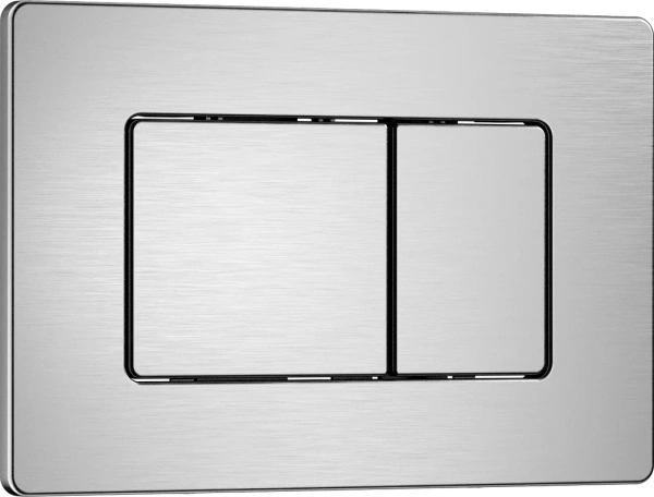 клавиша для инсталляции grossman classic 700.k31.04.12m.12m для унитаза, нержавеющая сталь, хром сатиновый