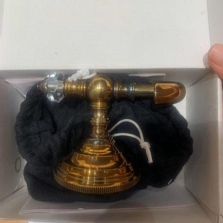 devon&devon gemstone крючок, подвесной, цвет: античная латунь