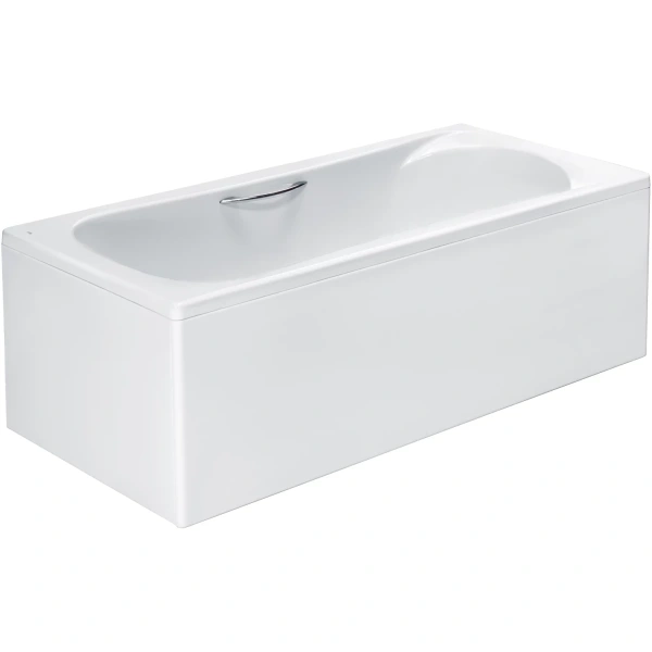 акриловая ванна 190x90 см с отверстиями для ручек roca becool zru9303020