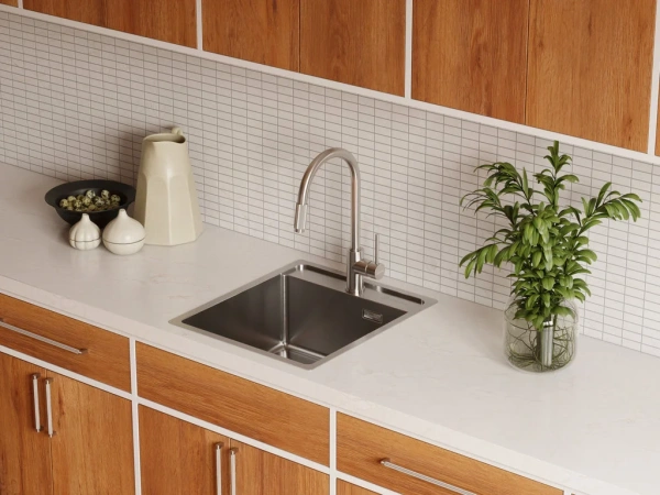 мойка кухонная omoikiri daisen 44-in нержавеющая сталь