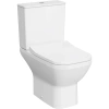 Унитаз компакт Vitra Integra Square Open-Back 9833B003-7205 с бачком и сиденьем Микролифт