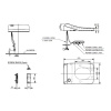 сиденье-биде для унитаза электронное toto washlet tcf403regv1#nw1 с функцией биде