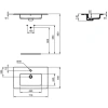 раковина накладная ideal standard tempo 71x45 см e053501