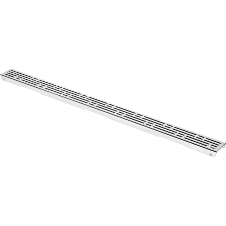 решетка tece tecedrainline basic 601010: прямая, нержавеющая сталь, 100 см, глянец